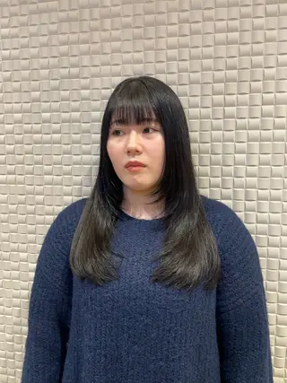 ロング ren ボブロブ/ミディアムのヘアスタイル