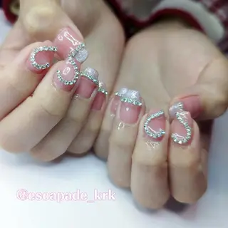 ショート ネイル クロキ 。のネイルデザイン