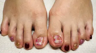 ネイル AOAQUA SHIORIのネイルデザイン