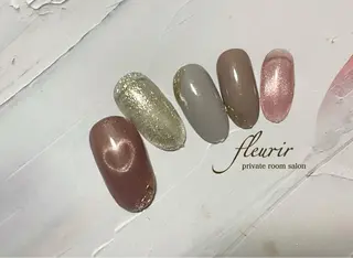 ネイル フルリール 【プライベートサロンのネイルデザイン