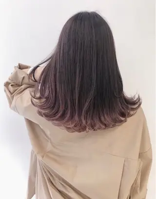 ロング 小川 恭加のヘアスタイル