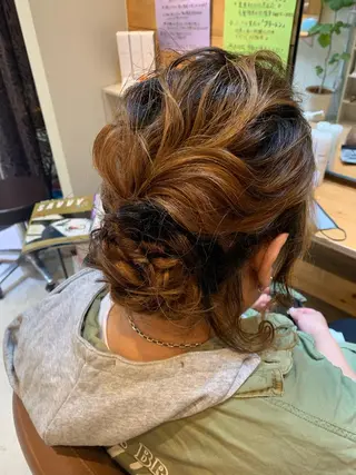 ヘアアレンジ Hair Make  feel   フィール所属・森下 麻美子のマツエク・マツパデザイン
