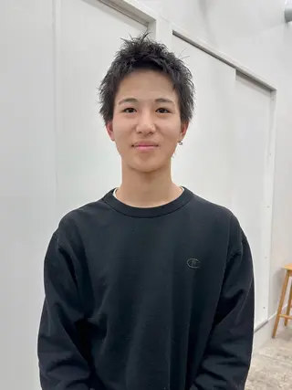 メンズ amy.所属・メンズカットパーマ/ ブリーチ高柳将太のヘアスタイル