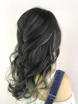 ロング カラー ヘアメディカルサロン銀座premium所属・✨髪質改善✨三橋 正隆のヘアスタイル
