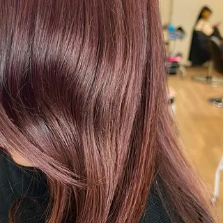 セミロング カラー イシイ ハルナ 🤍のヘアスタイル
