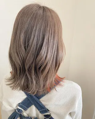 ミディアム カラー 店長 ✂️ムラカミ キラリのヘアスタイル