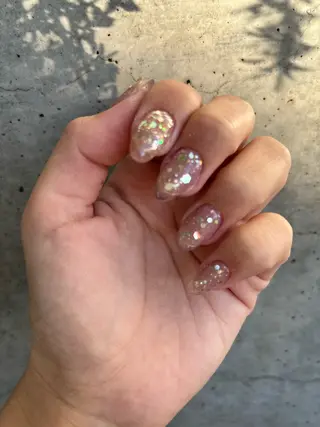 ネイル sunny nail所属・sunny ニュアンス/手描き/のネイルデザイン