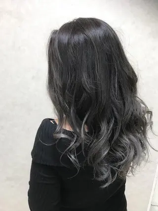 ロング 竹井 寛喜のヘアスタイル