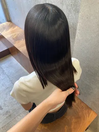 ミディアム 艶ハイトーン 🦋MISAKI🦋のヘアスタイル
