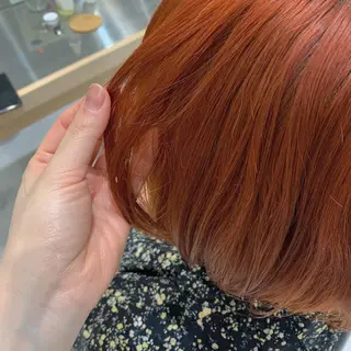 ショート カラー minami🪷 暖色カラーのヘアスタイル
