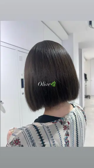 ショート カラー 🖤:髪質改善/ 透明感カラー/Aoiのヘアスタイル