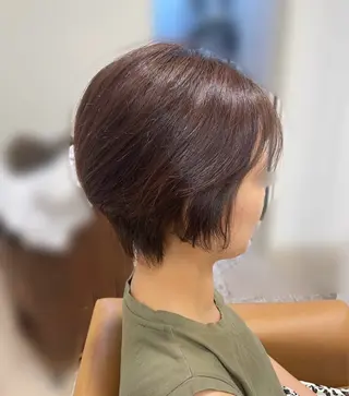 ショート wakana /透明感カラー/艶髪のヘアスタイル