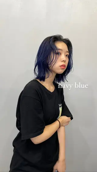 ミディアム カラー ヘアアレンジ 💐ナチュラルヘア Kroda💐のヘアスタイル