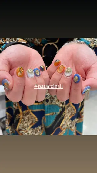 ネイル 淡色ネイル 🎀moeのネイルデザイン