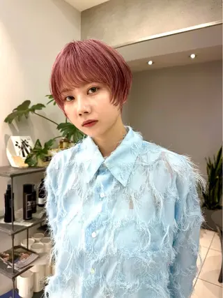 ショート 骨格診断で絶対可愛い ✨丸みショート✨凌弥のヘアスタイル