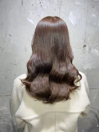 ロング カラー 透明カラー/韓国風 Subaruのヘアスタイル