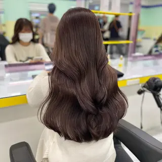 セミロング カラー パーマ ヘアアレンジ メンズ キッズ ネイル マツエク・マツパ アイブロウ Lumo所属・💖横浜ブリーチなし 💖MIHOのヘアスタイル