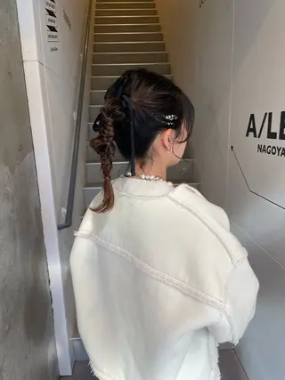 ヘアアレンジ A/LEE所属・久保田 千尋のヘアスタイル