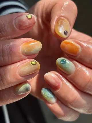 ネイル nuu  栄所属・早川 里奈のネイルデザイン