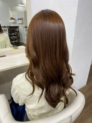 ロング カラー GLOSS♡ ヤマガミコウジのヘアスタイル