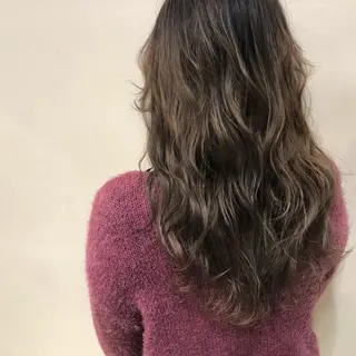 ロング カラー 心斎橋 美髪職人 近江のヘアスタイル