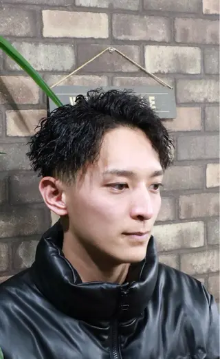 ショート Maison所属・メンズ特化 浜本志厳のヘアスタイル