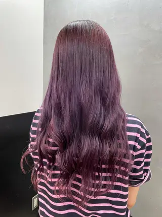 ロング カラー ヘアアレンジ ハイトーン 🌷ハルミ🌷のヘアスタイル