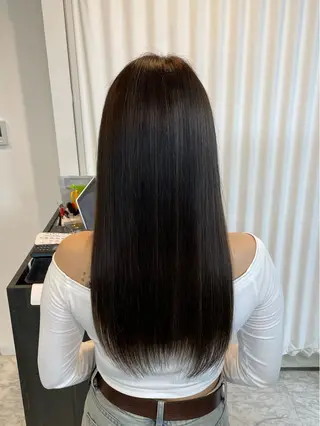 ロング カラー Pas de plan所属・パドゥプロン あんずのヘアスタイル