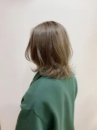 ミディアム カラー ノーブル美容室イオン高橋店所属・鈴木 純子のヘアスタイル