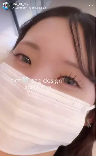 マツエク・マツパ Lino_second所属・Lino‎✰⋆ ミユウの眉毛・アイブロウイメージ