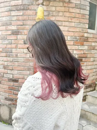 ロング カラー 💕ブリーチ/ヘアメ 🎀YUUKAのヘアスタイル