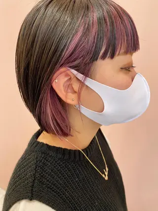 ショート 西本 夏美のヘアスタイル