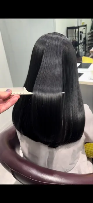 セミロング 添田 拓哉のヘアスタイル