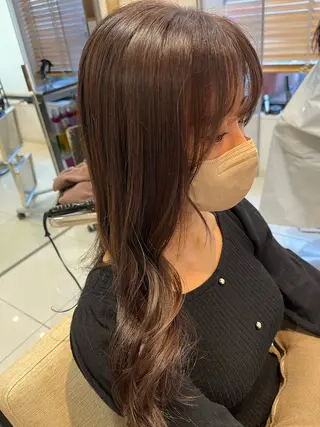 ロング カラー なつな/ 透明感カラーのヘアスタイル