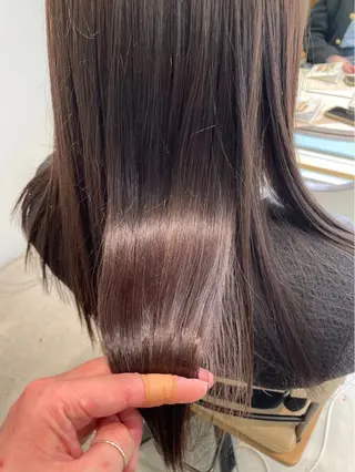 ロング ramphy 加藤 美羽のヘアスタイル