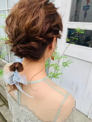 ヘアアレンジ シェアサロン糸所属・おおはし ひかりのヘアスタイル