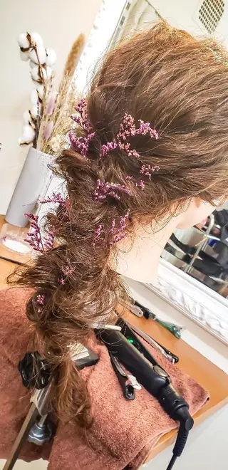 ヘアアレンジ 冨岡 千尋のヘアスタイル