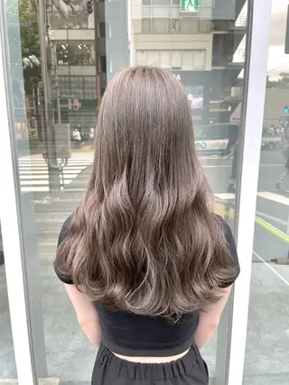 ロング 💍大人デザイン /ハイトーン♡リクトのヘアスタイル
