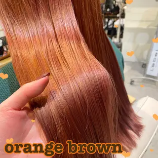 ロング カラー 南上 野々佳のヘアスタイル