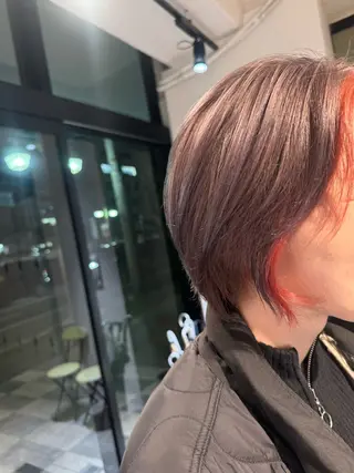 ショート カラー オスズ 🎀´-のヘアスタイル