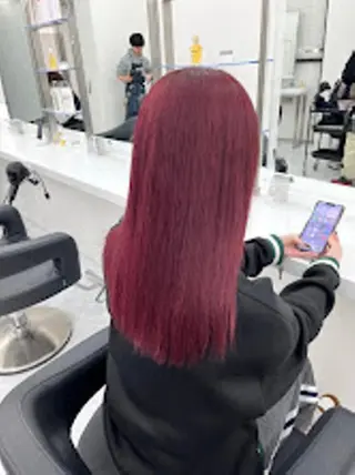 カラー 【公式】横浜 THREE🤎🕯️のヘアスタイル