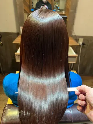 セミロング 韓国🇰🇷レイヤー 映える顔周り🩷のヘアスタイル