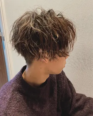 ショート メンズ ハイトーンエクステ 🎩カズキ🎩のヘアスタイル