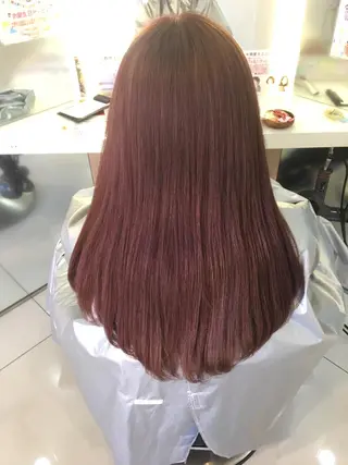 ロング カラー 髪質改善 頭身浴/ 中田のヘアスタイル