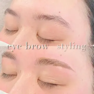 メンズ マツエク・マツパ まつげパーマ/眉毛 ［ALBA］のマツエク・マツパデザイン