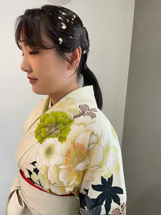 ミディアム コタ コットのヘアスタイル