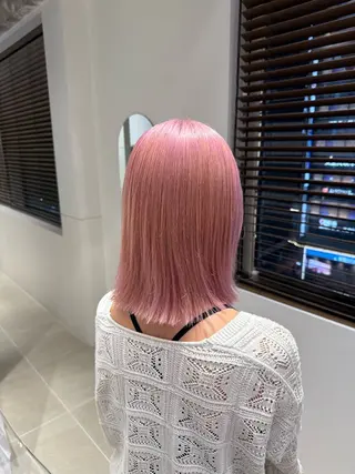 ミディアム カラー オタク美容師💟 チバコナツのヘアスタイル