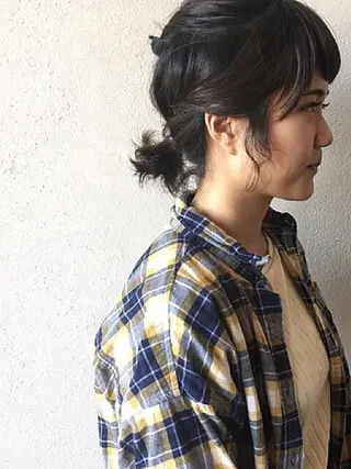 ヘアアレンジ キノシタ ナオユキのヘアスタイル