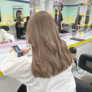 セミロング 🤍韓国トレンド ヘア🤍miku🤍のヘアスタイル