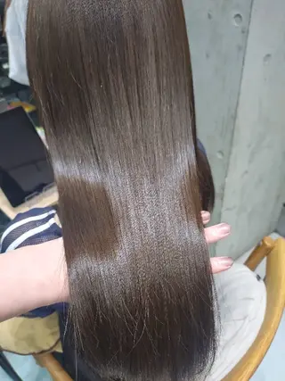 ロング カラー ヘアアレンジ/透明感 カラー/AKARIのヘアスタイル